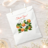 Orange You Sweet Citrus Frucht | Vielen Dank Geschenktütchen (Ausgeschnitten)