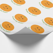 Orange You Sweet Geschenkpapier (Ecke)