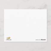 "Orange You Sweet!" Postkarte (Rückseite)