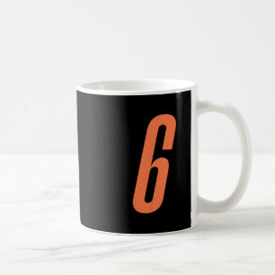 Orange Zahl 6 7 Lustiges Halloween Meme Matching C Kaffeetasse