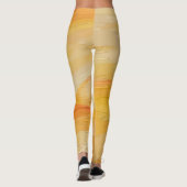 Orange | Zazzle_Growshop. Leggings (Rückseite)