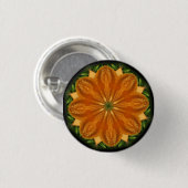 Orange Zerstampfungs-Knopf Button (Vorne & Hinten)