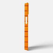 Orange Ziegelwand iPhone-Hülle im hellen Stil Case-Mate iPhone Hülle (Rückseite / Rechts)