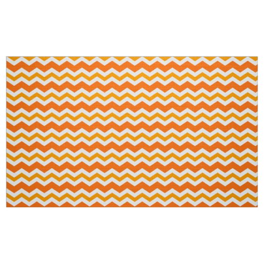 Orange Zig Zag Upholstery Stoffe durch den Garten (Fat Quarter (45,7 x 55,9 cm))