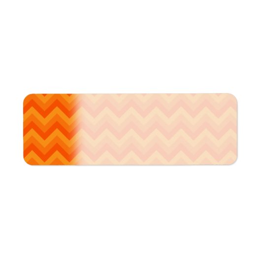 Orange Zigzag Streifen. (Vorne)