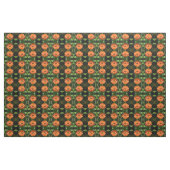 Orange Zinnia Gemustertes Gewebe Stoff (Yard (91,4 cm))