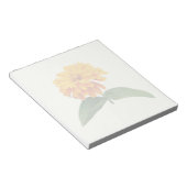 Orange Zinnia Notizblock (angewinkelt)
