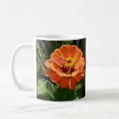 Orange Zinnia Tasse (Links)
