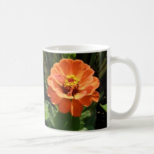 Orange Zinnia Tasse (Rechts)