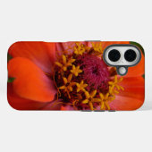 Orange Zinnia Wildflower Nature Floral Case-Mate iPhone Hülle (Rückseite (Horizontal))