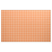 Orange Zwei-Ton Gingham-Muster-Gewebe Stoff (Yard (91,4 cm))