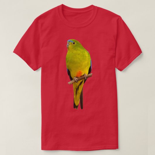 Orangebellied Parrot T-Shirt (Design vorne)