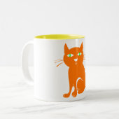 OrangeCat Tasse (Vorderseite Links)