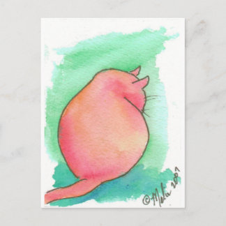 OrangeCatATC Postkarte