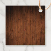 Orangecello Wedding Geschenkanhänger (Rückseite)