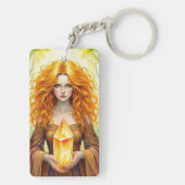 OrangeCrystalWitch Schlüsselanhänger (Rückseite)