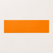 Orangefaltete Visitenkarte Visitenkarten (Außenseite Aufgefaltet)