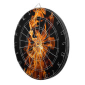 Orangefarben Dartscheibe (Vorderseite rechts)