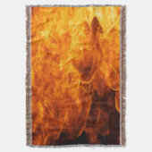 Orangefarben Decke (Vorderseite Vertikal)