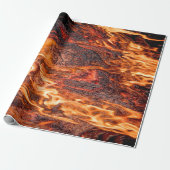 Orangefarben Geschenkpapier (Ungerollt)