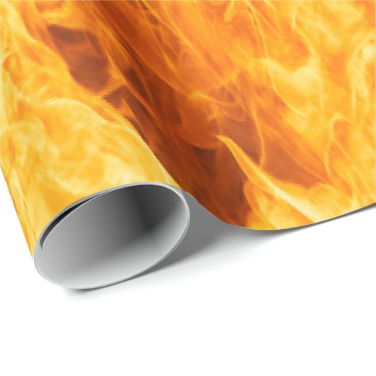 Orangefarben Geschenkpapier (Rolleneckpunkt)