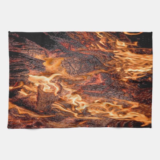 Orangefarben Handtuch (Horizontal)