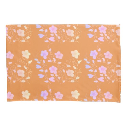 orangefarben kissenbezug (Vorderseite)