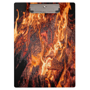 Orangefarben Klemmbrett