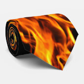 Orangefarben Krawatte (Gerollt)