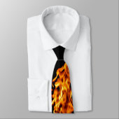 Orangefarben Krawatte (Gebunden)