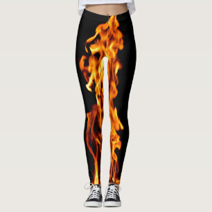 Orangefarben Leggings