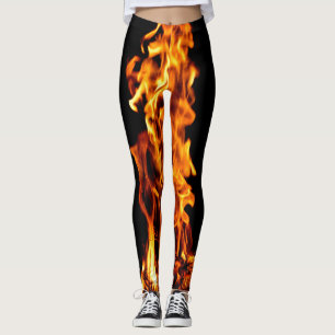 Orangefarben Leggings