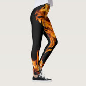 Orangefarben Leggings (Rechts)