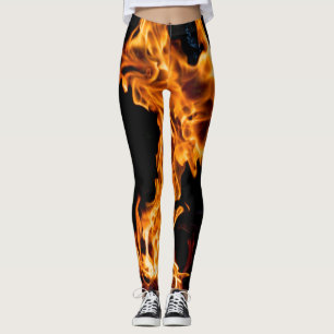 Orangefarben Leggings