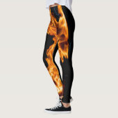 Orangefarben Leggings (Links)