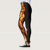 Orangefarben Leggings (Links)