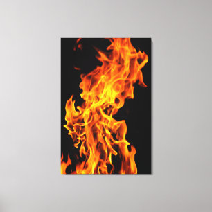 Orangefarben Leinwanddruck