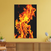 Orangefarben Leinwanddruck (Insitu (Wohnzimmer))