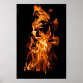 Orangefarben Poster (Vorne)