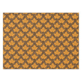 Orangefarbene Ahorn Blätter Braun Herbst Zuhause D Tischdecke (Vorderseite (Horizontal))