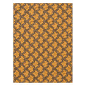Orangefarbene Ahorn Blätter Braun Herbst Zuhause D Tischdecke (Vorderseite)
