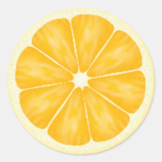 Orangefarbene Aufkleber (Vorderseite)