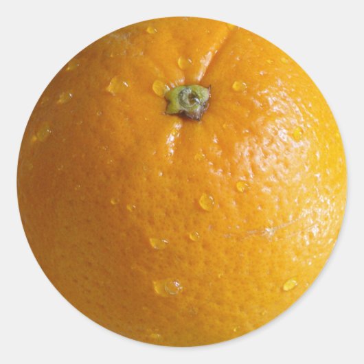 Orangefarbene Aufkleber 01 (Vorderseite)