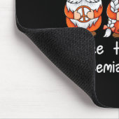 Orangefarbene Bänder unterstützen Überlebende von Mousepad (Ecke)