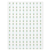 Orangefarbene Bäume Topiaries Topiary Tablecloth Tischdecke (Vorderseite)