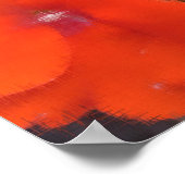 Orangefarbene Blume 14" x 11", Posterpapier (Matte Poster (Ecke)