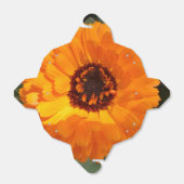 Orangefarbene Blume "Abnehmen" Geschenkschachtel (Ungefaltet)