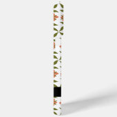 Orangefarbene Blume, Blumenmuster, Boho, Ihr Name Case-Mate iPhone Hülle (Rückseite / Rechts)