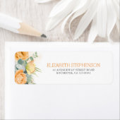 Orangefarbene Blume Elegante (Insitu)