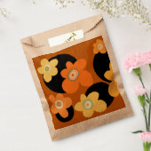 orangefarbene Blume Geschenktütchen (Versiegelt)